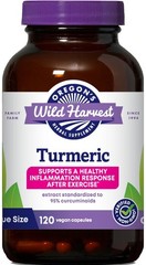 Oregons Wild Harvest Turmeric 120 Vegan Capsules | Organic Turmeric Curcumino…