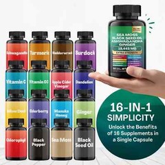 6X Dynamic Vitality Bundle – Sea Moss Multivitamin & Shilajit Power Combo US