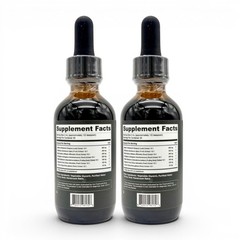 Super Lungs Liquid Drops 2oz Daily Lung Cleanse & Support Supplement Set Of 2