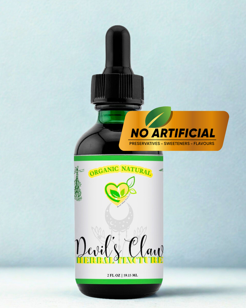 Devils Claw Tincture | Natural Herbal Drops |Mobil & Comfort Support 2-16 OZ