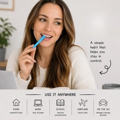 Mullein Herbal Chewable Breather Diffuser for Lung Cleanse & Focus Support