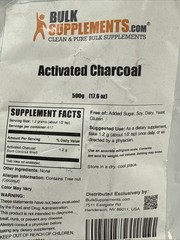 BulkSupplements Activated Charcoal Powder – Teeth Whitening -Vegan & Gluten-Free