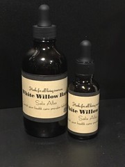 White Willow Bark Alcohol Tincture, (Salix Alba) Apothecary Health