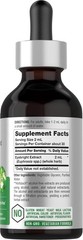Eyebright Herb Liquid Extract | 2 fl oz | Alcohol Free | by Horbaach