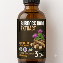 Burdock root extract (Arctium lappa) – Tincture – USA Made