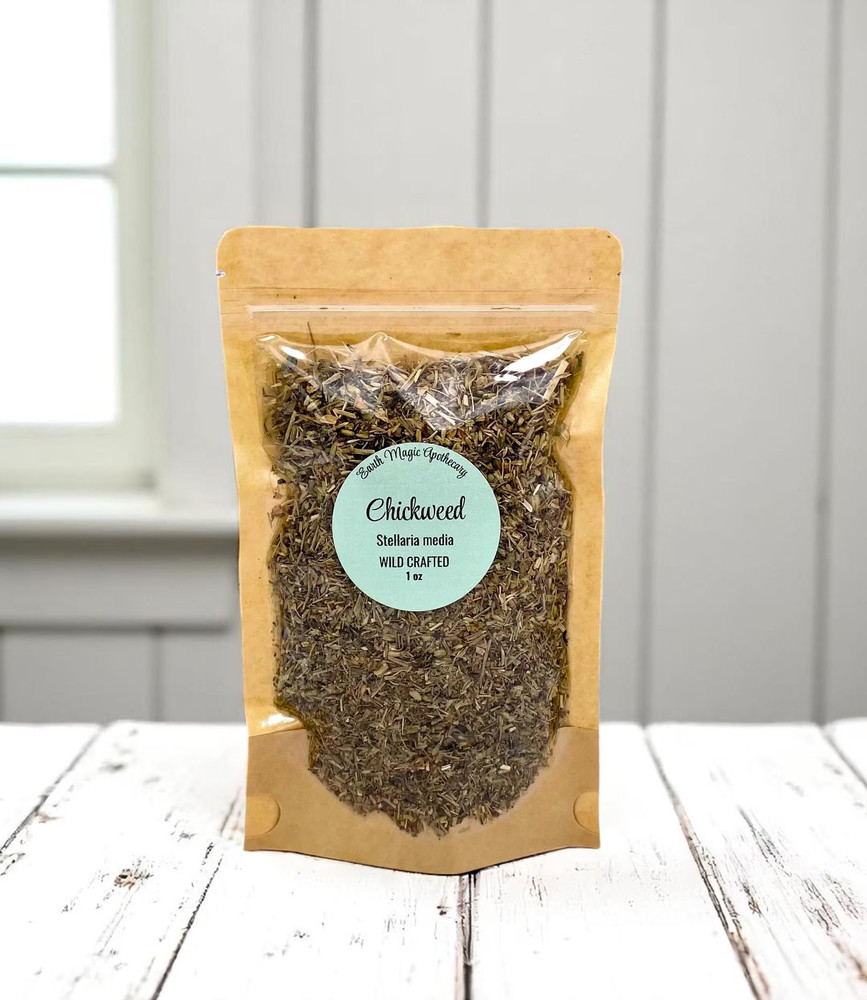Chickweed Tea Wildcrafted. 1oz, 2oz, 4oz, Herbalism Natural Bulk Herbs