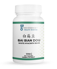 1119C Bai Bian Dou,White Hyacinth Bean (Raw) 100 Caps (2 Bottles)
