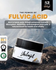 Pure Himalayan Shilajit Resin 20g Authentic k2healingshilajit Lab Tested