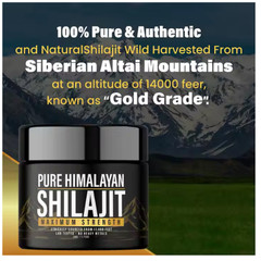 Pure Himalayan Organic Shilajit Resin – 600mg shilajit for Men and Women Ibvita