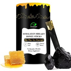 2 PACK Better Alt Pure Himalayan Shilajit Sticks with 30sticks Honey,exp:12/2026
