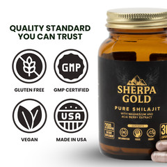 Pure Himalayan Shilajit – Energy, Hormone Balance & Immune Support with Acai