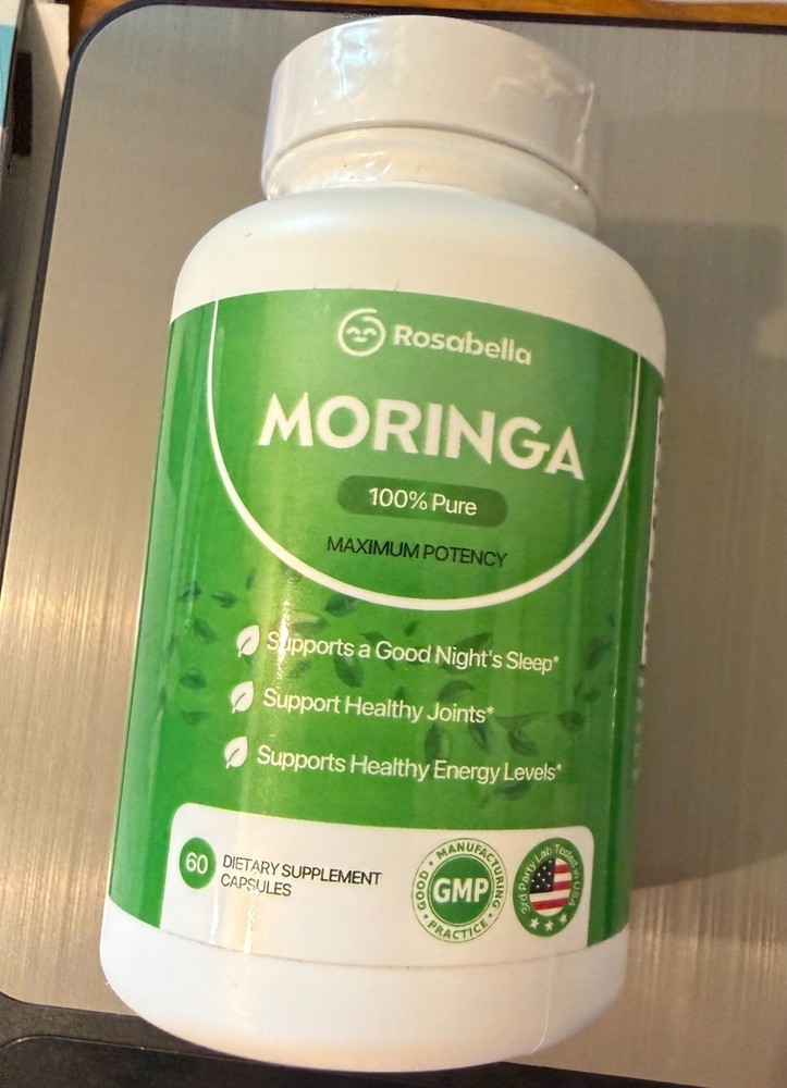 Moringa Powder Capsules Pure Nutrient-Rich Moringa Powder A Natural Green A1