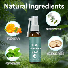 Lung Cleansing Spray, Calendula Leaf Extract Spray Herbal (2pcs) great Price