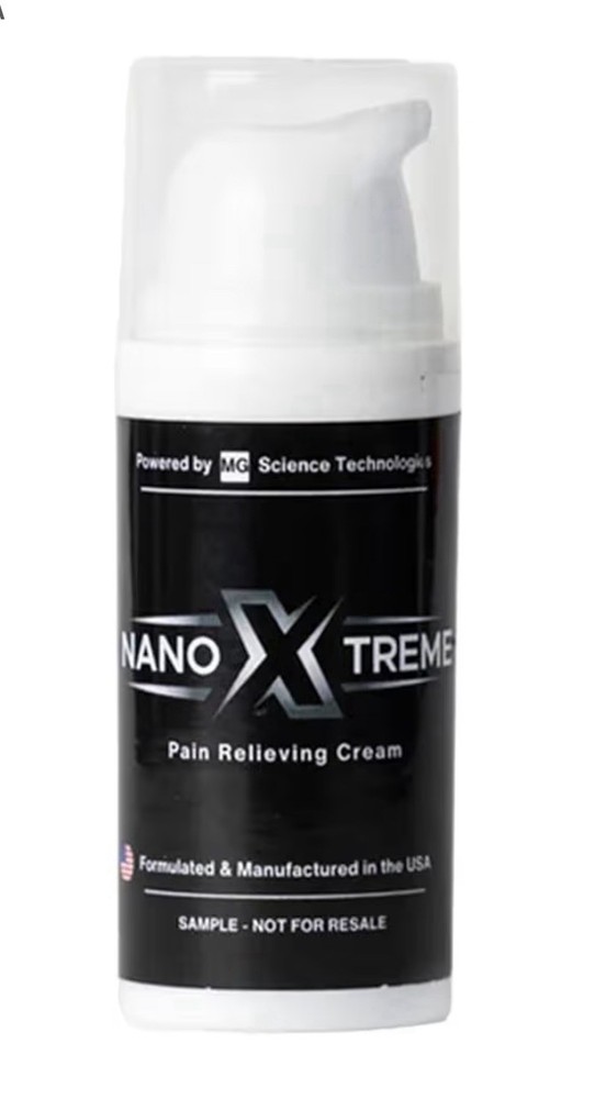 NANOXTREME Pain Relief Cream Fast-Acting Topical Muscle Joint Nerve 1oz