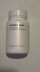 Supersmart – Bacillus Subtilis 3 Billion CFU per Day 60 Count (Pack of 1)