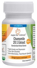 Chamomile Flower Extract Capsules (Matricaria Recutita) APIGENIN