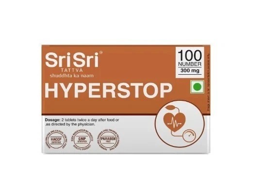 Sri Sri Tattva Hyperstop, 100 Tablets | 300 mg j947