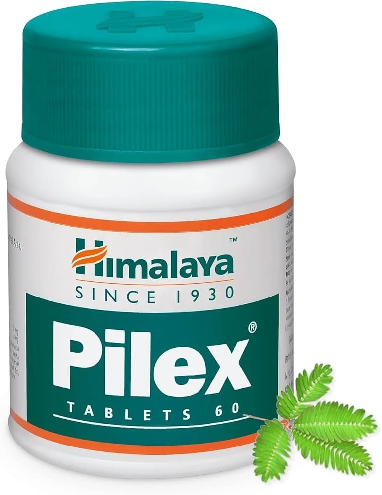 Himalaya Pilex Tablets – Herbal Support for Hemorrhoid & Digestive wellness
