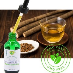 Burdock Root Organic Tincture Liquid Herbal Drops Extract Detox Plant-Base 2 oz