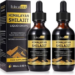 Shilajit Pure Himalayan Organic Resin Drop, Pure Himalayan Shilajit Resin Liq…