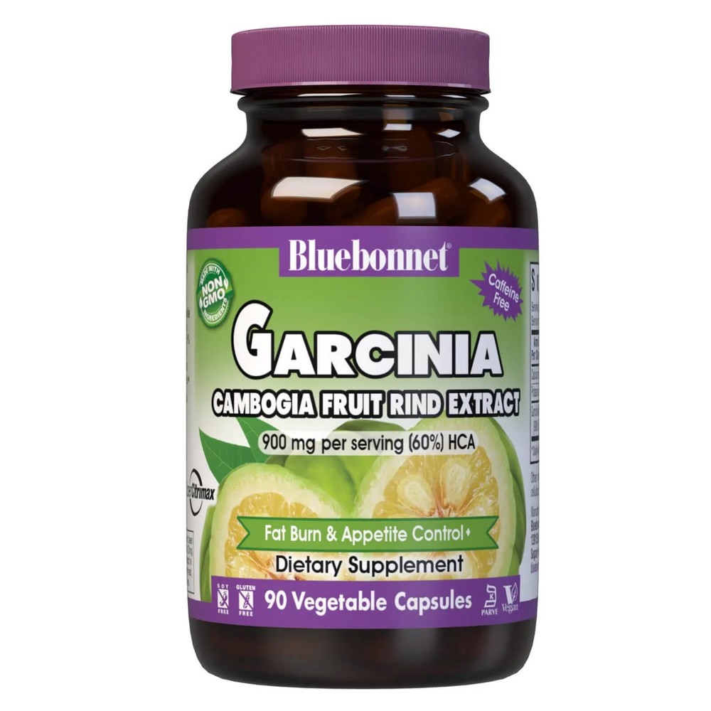 Bluebonnet Super Fruit Garcinia Cambogia Fruit Rind Extract 90 Veg Capsules