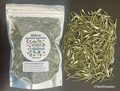 Dried Olive Leaves Whole Loose Leaf Arbequina Olive Herbal Tea 2oz Natural USA