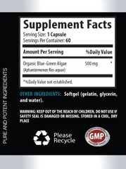 Fat burner pills – STEM CELL ACTIVATOR 500mg – 1 Bottle – spirulina