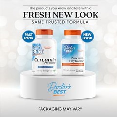 Doctors Best Curcumin Phytosome Supplement 180 Count (Pack of 1), No Color
