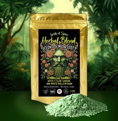 Joint Relief & Mobility – NATURAL ARTHRITIS HERBS – Made in the USA – Free Ship
