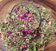 Hormone Balancing Tea-Progestrone-Menstrual Health-Menopause-PCOS-Libido 1 oz.