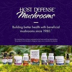 Host Defense MycoBotanicals Brain* Capsules – Brain 60 Count (Pack of 1)