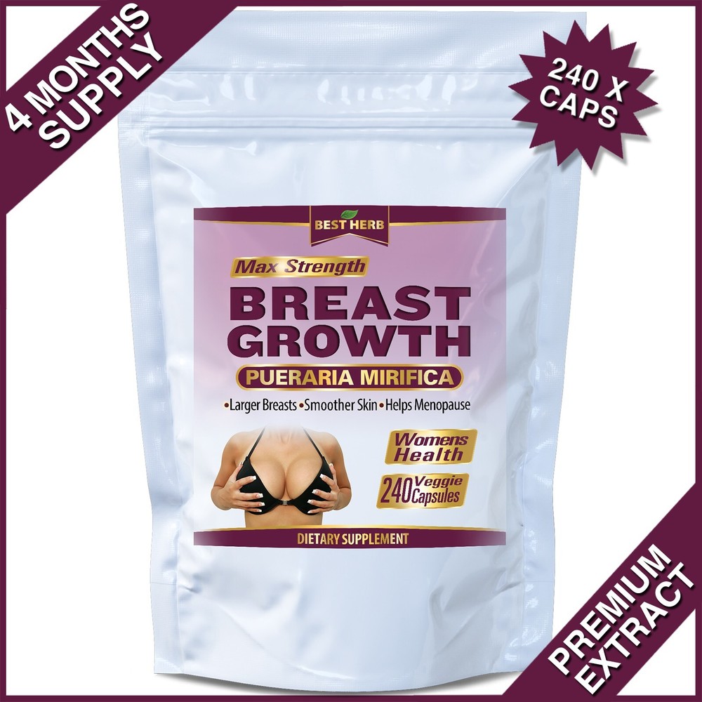 240 PILLS PUERARIA MIRIFICA BIG BREAST GROW FIRMER BUST 5000mg ENLARGING EXTRACT