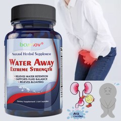 Water Away Pills Maximum Strength – Herbal Diuretic Pills for Water Retention