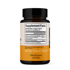 Turmeric Curcumin with Bioperine 2600mg High Absorption Triple Strength Capsules