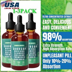 Vyxion Soursop Bitters Liquid Drops – Immunity, Liver, Gut & Antioxidant