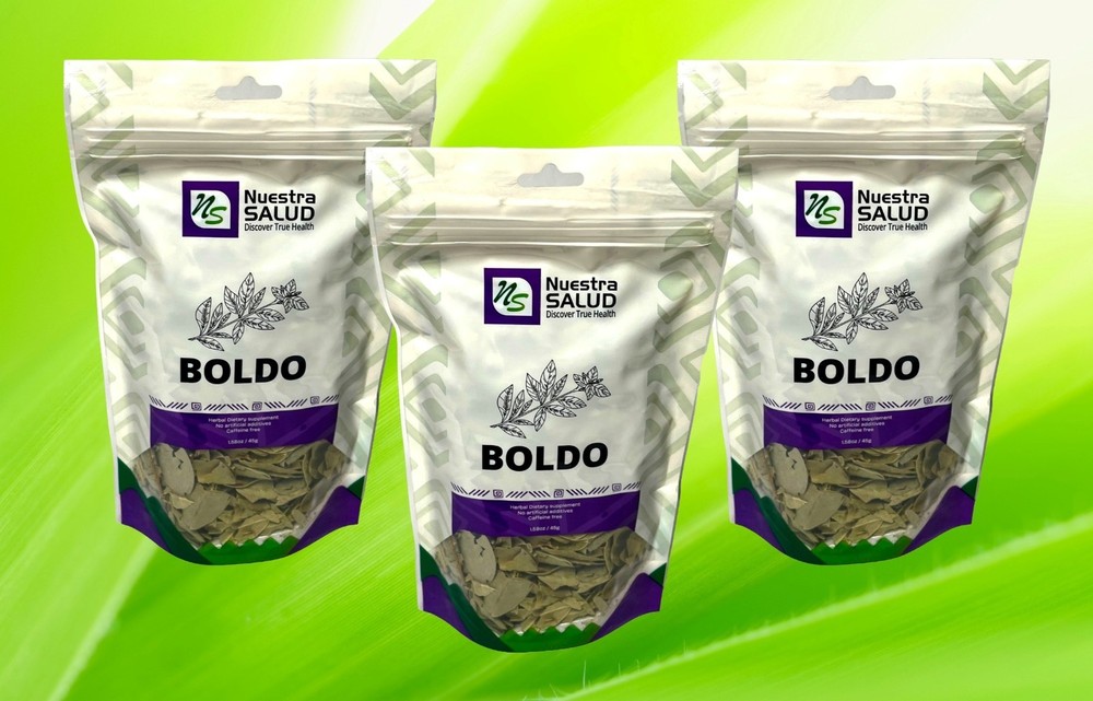 Boldo Leaves Herbal Te Peruvian Premium Value Pack (135g) Peru