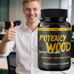 60pcs Potency Wood Capsule Pure Natural Herbal Formula Supplement Capsules