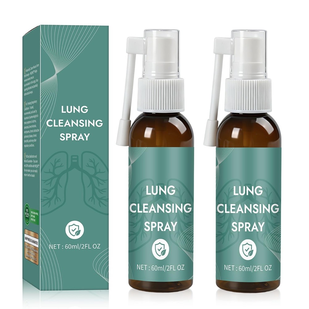 Lung Cleansing Spray, Calendula Leaf Extract Spray Herbal (2pcs)