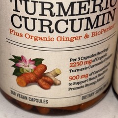 NatureWise Curcumin Turmeric 2250mg Curcuminoids TOTAL 630ct Exp11/27++ Variety