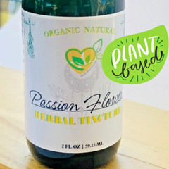 Passion Flower Tincture Natural Pure Herbal Liquid Drops Extract 2 Oz Calm ADHA