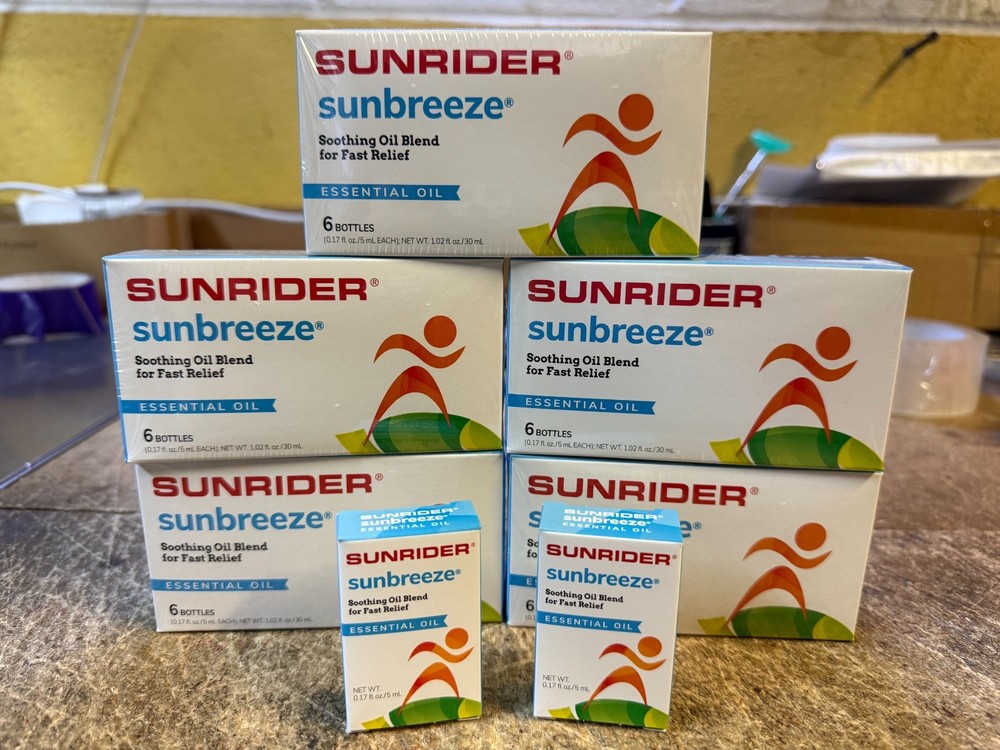 32 count OILS Sunrider Sunbreeze Essential Oil 0.17fl.oz Pain Relief Muscle