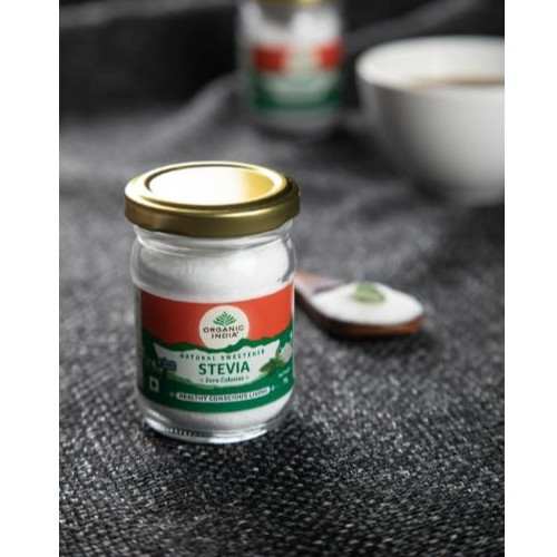 Stevia Powder Organic India | Plant-Based Natural Sweetener | Zero Calorie – 75g