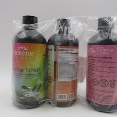 Serene Herbs Soursop Bitters Liquid & Black Seed Bundle – Organic Herbal Guanaba