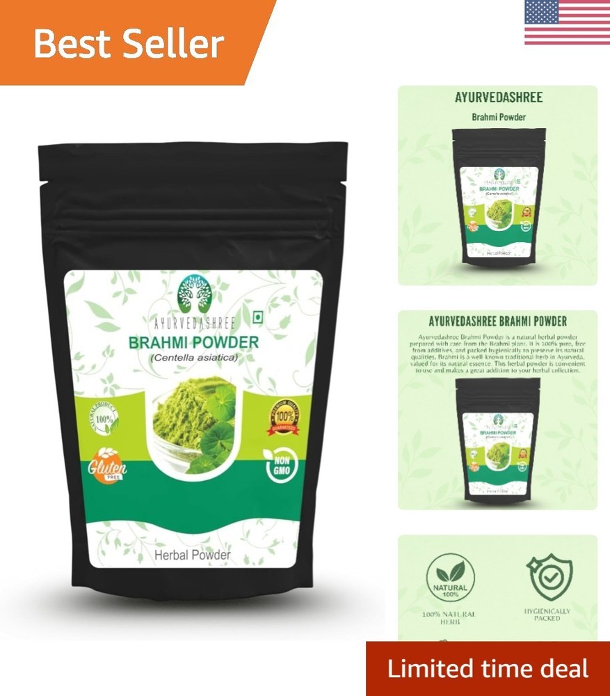 Brahmi Powder 100 Gm – Ayurvedic Centella Asiatica for Hair & Skin Health