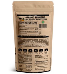 Turmeric Curcumin with Spirulina Powder Immune System Support Booster Detox