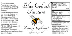 Blue Vervain Tincture, USDA Organic Verbena Hastata Herbal Extract