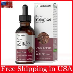 Horbaach Yohimbe Bark Extract 2300mg Men’s Health 2 Oz