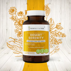 Secrets Of The Tribe Desert Serenity Capsules, 500 mg