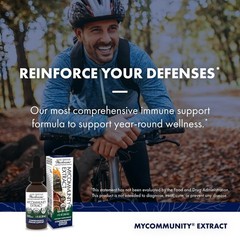 Host Defense MyCommunity Mushroom Extract Immune Support 1 fl oz