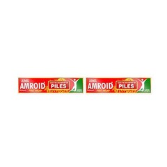 AIMIL Amroid Ayurvedic Ointment Poly Herbal Treatment Cream For Piles 20 GM x 2